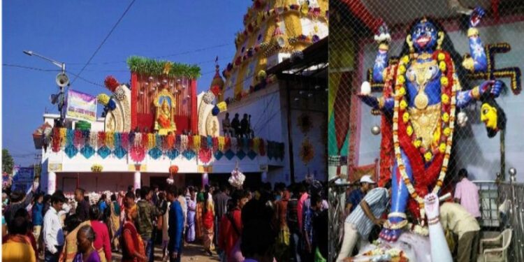 উত্তরবঙ্গের দ্বিতীয় বৃহত্তম ও ঐতিহ্যপূর্ণ মাতা বোল্লা রক্ষাকালী পুজো ঘিরে উৎসবের আমেজ