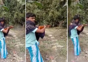 দিনে-দুপুরে গুলি চালাচ্ছেন পঞ্চায়েত প্রধানের দেবর, ভিডিও ঘিরে চাঞ্চল্য হরিশ্চন্দ্রপুরে