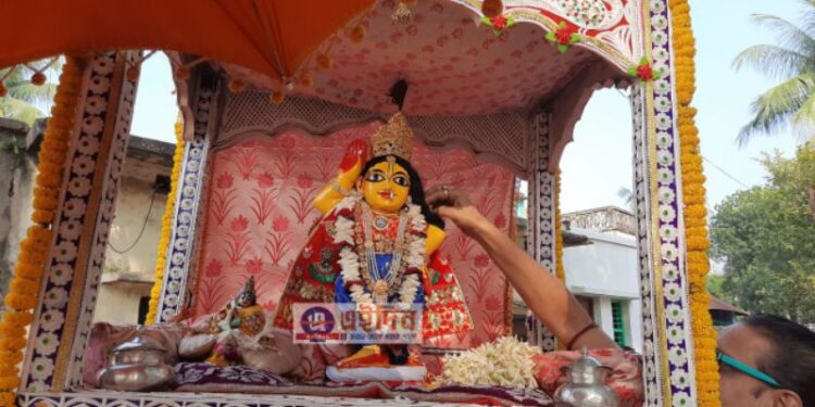 রাত পোহালেই শুরু হবে কাটোয়ার বড়ডাঙ্গার শতাব্দী প্রাচীন নরহরি মিলন উৎসব