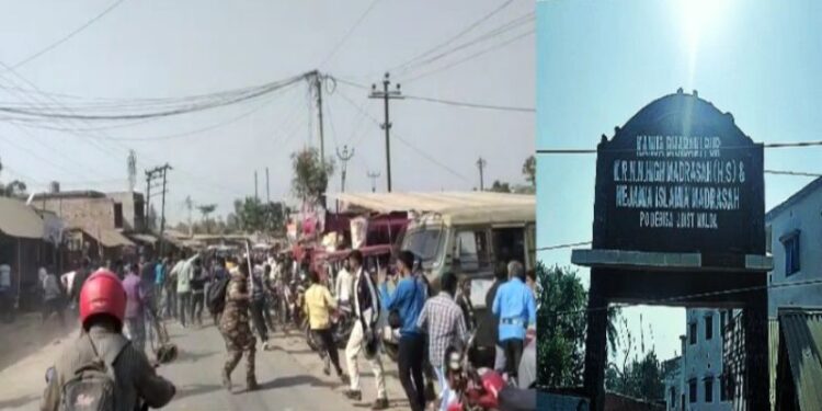 হাই মাদ্রাসা পরিচালন সমিতির নির্বাচনকে ঘিরে রণক্ষেত্র হরিশ্চন্দ্রপুর, পুলিশের লাঠিচার্জ, গ্রেফতার ২