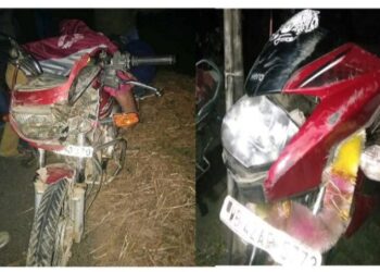 পূর্ব বর্ধমানের জামালপুরে দুটি বাইকের সংঘর্ষে মৃত ১,জখম ১