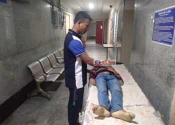 মন্দির দর্শনে এসে পানা পুকুরে তলিয়ে গিয়ে মৃত্যু শিশুপুত্রের