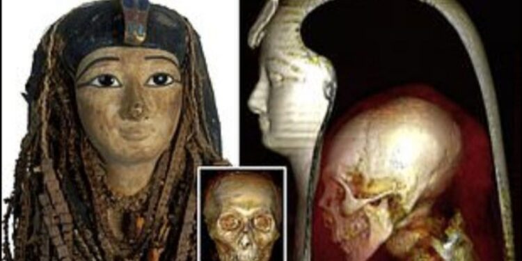 সাড়ে তিন হাজার বছরের প্রাচীন মিশরীয় রাজার মমি ডিজিটালি খুললেন গবেষকরা