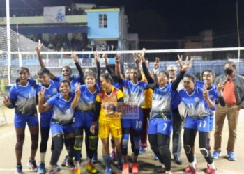 ৪৭ তম ন্যাশানাল জুনিয়র ভলিবল টুর্নামেন্টে  চাম্পিয়ন হল বাংলার মহিলা দল