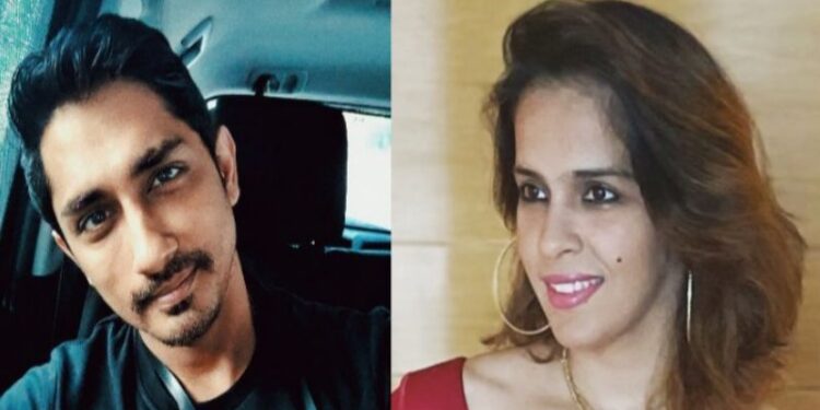 সাইনা নেহওয়ালকে নিয়ে ‘অশ্লীল’ মন্তব্য অভিনেতা সিদ্ধার্থর,  এফআইআর দায়েরে জন্য ডিজিপিকে চিঠি মহিলা কমিশনের