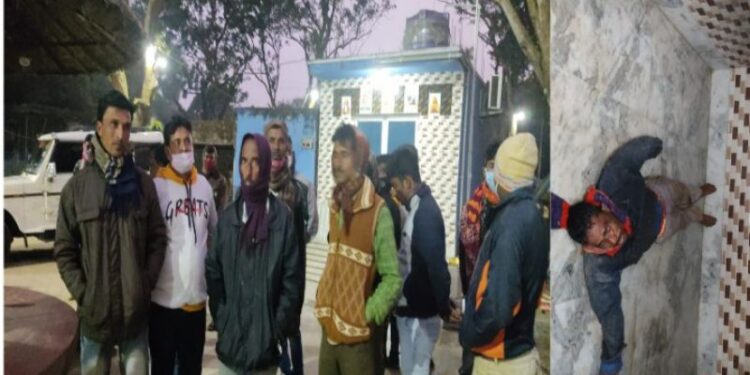 ট্রাক্টর থেকে নিচে পড়ে চাকায় পিষ্ট হয়ে মৃত্যু চালকের