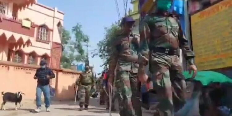 তৃণমূলের প্রার্থী নিয়ে ক্ষোভবিক্ষোভ সামাল দিতে শহর বর্ধমানে নামাতে হল র‍্যাফ