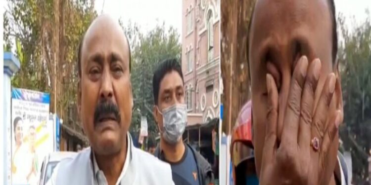 পৌরভোটে প্রার্থী হতে না পেরে কেঁদে ভাসালেন বর্ধমানের ডাকাবুকো তৃণমূল নেতা