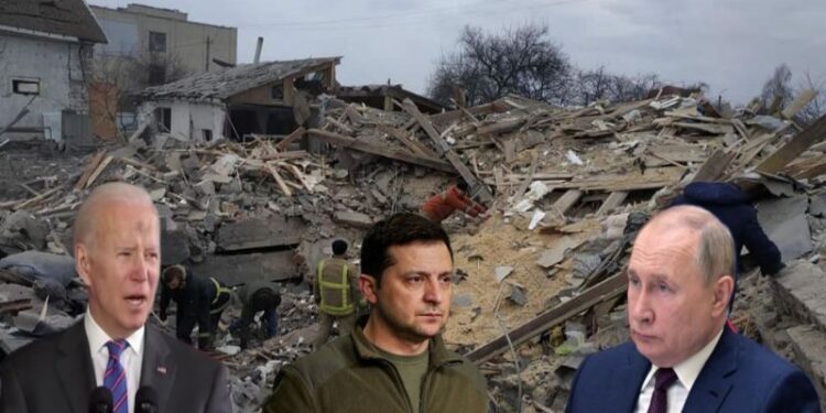 ইউক্রেনের জন্য ১৩৬০ কোটি ডলারের সহায়তা প্যাকেজ আমেরিকার, পুতিন দুদিনের মধ্যে কিয়েভ দখলের পরিকল্পনা করছেন বলে আশঙ্কা প্রকাশ মার্কিন গোয়েন্দা সংস্থার