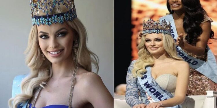 মিস ওয়ার্ল্ড খেতব জিতেই ইউক্রেনে শান্তির আহ্বান পোল্যান্ডের ক্যারোলিনা বিউলেস্কা