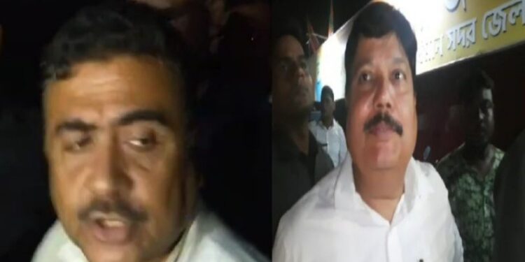 রাজ্যের পুলিশ মন্ত্রীর পদত্যাগের দাবিতেবৃহস্পতিবার বিধানসভায় স্বোচ্চার হবেন বিজেপি বিধায়করা : শুভেন্দু