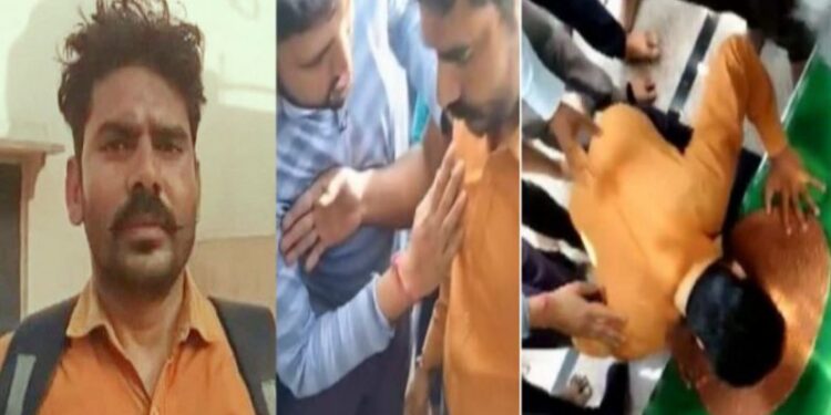 হিন্দু দেবতাদের প্রতি অবমাননাকর মন্তব্য করায় দলিত যুবককে মন্দিরে নাক খপ্তা দেওয়ালো কিছু মানুষ