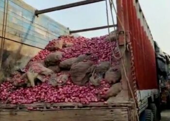 তোলা না দেওয়ায় ভারত-বাংলাদেশ সীমান্তে অভিবাসন চেক পোস্টে দাঁড়িয়ে থাকা পেঁয়াজের লরিতে প্রকাশ্যে আগুন ধরাল দুষ্কৃতীরা