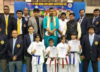 ২৪ তম ওয়েস্ট বেঙ্গল স্টেট ক্যারাটে চ্যাম্পিয়নশিপে পূর্ব বর্ধমানের ঝুলিতে এল ২ টি সোনাসহ ৬ টি পদক