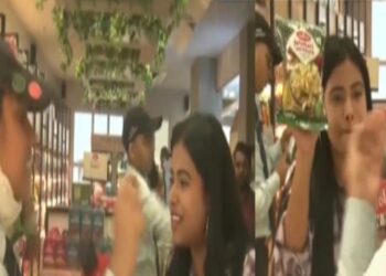 হালদিরামের খাবারের প্যাকেটে ‘আরবি’ ভাষায় লেখা নিয়ে বিতর্ক, টিভি রিপোর্টার এবং হলদিরামের আউটলেট ম্যানেজারের মধ্যে উত্তপ্ত বাক্য বিনিময়ের ভিডিও ভাইরাল