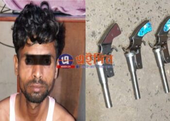 বর্ধমান স্টেশনে এসটিএফের অভিযানে গ্রেপ্তার মুঙ্গেরের আন্তরাজ্য অস্ত্রকারবারী