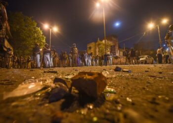 দিল্লির জাহাঙ্গীরপুরীর সাম্প্রদায়িক হিংসার ঘটনাকে  ‘পরিকল্পিত চক্রান্ত’ বলে দাবি করছে বিজেপি