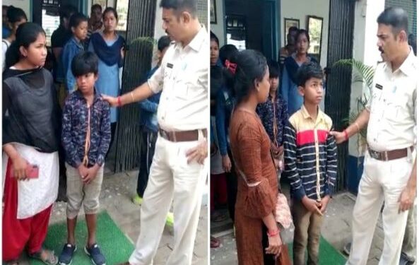 আবাসিক স্কুল থেকে পালানো ৩ কিশোরকে উদ্ধার করল রথবাড়ি ফাঁড়ির পুলিশ