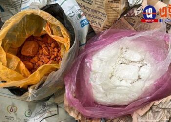 যাত্রীবাহী বাস থেকে বোমার মশলা পাচারকারীকে গ্রেফতার করল  কলকাতার এসটিএফ এবং কাটোয়া থানার পুলিশের যৌথবাহিনী