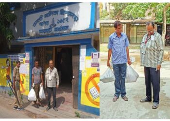 দুর্ঘটনায় আহত হওয়া সত্ত্বেও স্কুলে স্কুলে উচ্চ মাধ্যমিক পরীক্ষার প্রশ্নপত্র পৌঁছে দিলেন কর্তব্যে অবিচল শিক্ষক