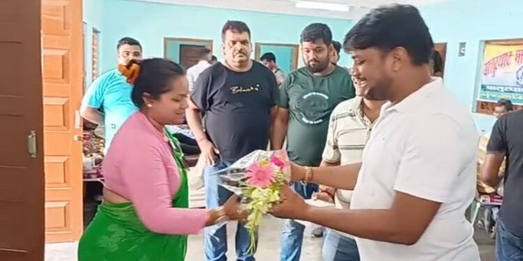 বালুরঘাট মারোয়ারী যুব মঞ্চের উদ্যোগে রক্তদান শিবির