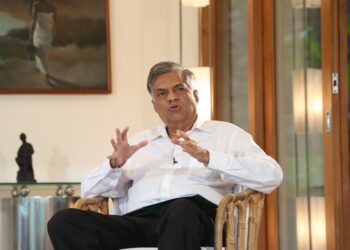 শ্রীলঙ্কার পরবর্তী প্রধানমন্ত্রী রনিল বিক্রমাসিংহে