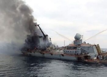 রুশ রণতরী ‘মস্কোভা’ ধ্বংশেও আমেরিকার হাত