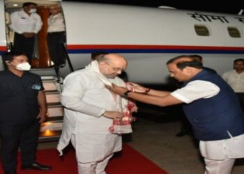 দু’দিনের সফরে আসাম গেলেন কেন্দ্রীয়  স্বরাষ্ট্রমন্ত্রী অমিত শাহ, রয়েছে একগুচ্ছ কর্মসূচি