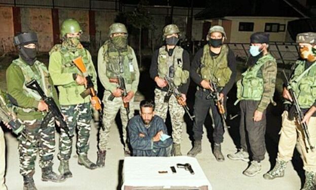 কাশ্মীরের বারামুল্লায় লস্কর-ই-তৈবার স্থানীয় সহযোগী গ্রেফতার, উদ্ধার অস্ত্রসস্ত্র