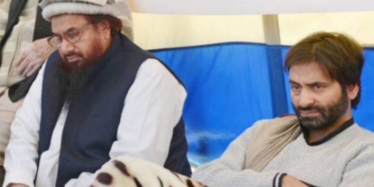 জম্মু ও কাশ্মীরে সন্ত্রাসবাদ এবং বিচ্ছিন্নতাবাদী কার্যকলাপে দোষী সব্যস্ত জেকেএলএফ প্রধান ইয়াসিন মালিক