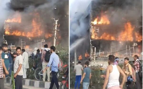 দিল্লির বহুতলে অগ্নিকাণ্ডে ২৭ জনের মৃত্যু, আহত ১২, নিখোঁজ ২৫, গ্রেফতার ২