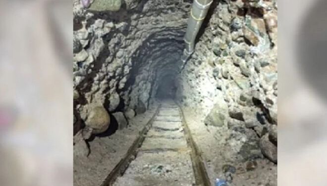 মাদক চোরাচালানের জন্য আমেরিকা ও মেক্সিকোর মধ্যে ৫৩১ মিটারের গোপন সুরঙ্গের হদিশ