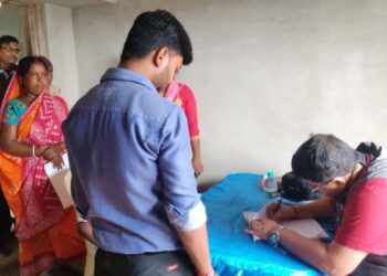 ভাতারে প্রস্তাবিত অনাথ আশ্রমে বিনামূল্যে স্বাস্থ্য পরীক্ষা শিবির