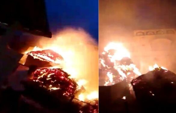 ভয়াবহ অগ্নিকাণ্ডের হাত থেকে রসুলপুর বাজারকে বাঁচিয়ে দিল প্রকৃতি