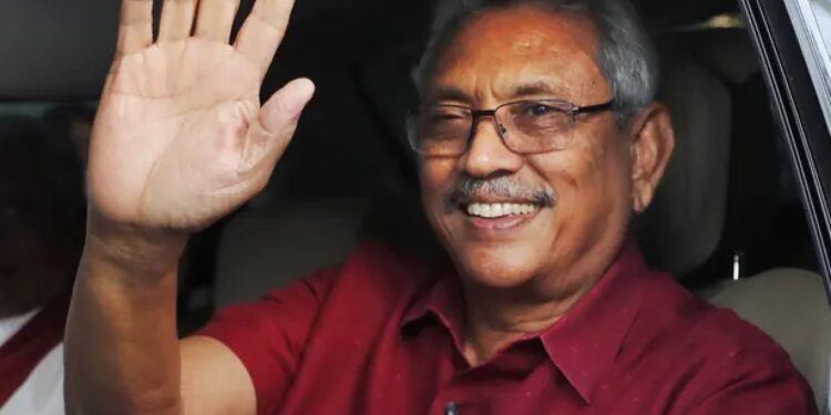 স্পিকারের কাছে ইমেল পদত্যাগপত্র পাঠালেন গোটাবায়া রাজাপাক্ষে