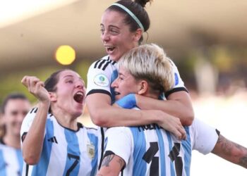 মহিলা কোপা আমেরিকার ‘বি’ গ্রুপের ম্যাচে উরুগুয়েকে ৫-০ গোল পর্যুদস্ত করল আর্জেন্টিনা