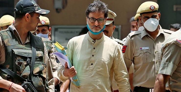 অনশন শুরু করলেন তিহার জেলে বন্দি ইয়াসিন মালিক