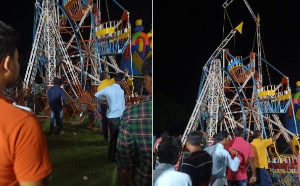 রসুলপুরে রথের মেলায় নাগোরদোলা ভেঙে আহত  ৪, আটক নগরদোলার মালিক ও অপারেটর