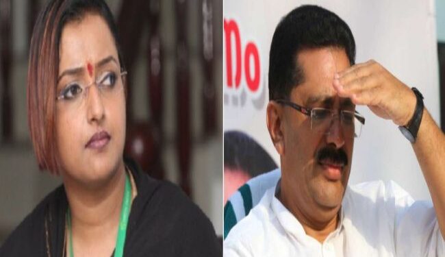 কেরালার সিপিএম বিধায়ক কেটি জলিলের বিরুদ্ধে দেশদ্রোহিতার অভিযোগ তুললেন স্বপ্না সুরেশ