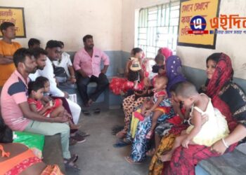 সাপের পর এবার অঙ্গনওয়াড়ি কেন্দ্রের খিচুড়িতে টিকটিকি ! চাঞ্চল্য জামালপুরে