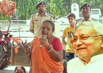 বিহারের মুখ্যমন্ত্রী নীতীশ কুমারকে “গাঁজাখোর” বললেন বিজেপি বিধায়িকা,তাঁর কথায় রুপোর কল্কেতে গাঁজা পান করেন নীতীশ