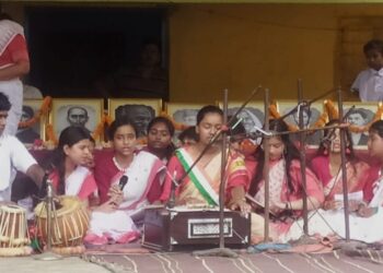 আড়ম্বরের সঙ্গে ৭৬ তম স্বাধীনতা দিবস পালন করল গণপুর উচ্চ বিদ্যালয়