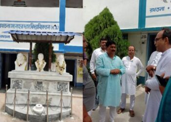 রবীন্দ্রনাথ ঠাকুরের মৃত্যু দিবস পালিত হলো বর্ধমানের বিদ্যালয়ে