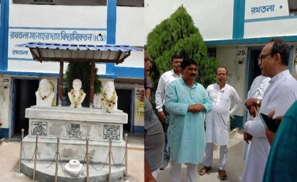 রবীন্দ্রনাথ ঠাকুরের মৃত্যু দিবস পালিত হলো বর্ধমানের বিদ্যালয়ে