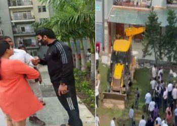 মহিলাকে হেনস্থা এবং কটূক্তির অভিযোগে স্বঘোষিত বিজেপি নেতার বাড়ির অবৈধ নির্মাণ ভাঙল যোগীর পুলিশ