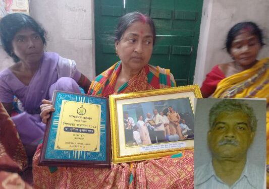 অবসর গ্রহনের তিন বছর পরেও চালু হয়নি পেনশন,হতাশায় আত্মঘাতী শিক্ষারত্ন সন্মানে ভূষিত শিক্ষক