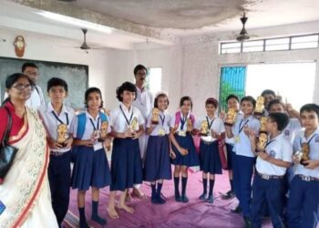 তারাপীঠের শিশু মন্দির বিদ্যালয়ে আয়োজিত হল বিজ্ঞান মেলা