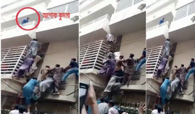 পাকিস্থানে ধর্মনিন্দার নামে হিন্দু সাফাইকর্মীকে পিটিয়ে মারার চেষ্টা