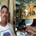 মালদার শিল্পির গড়া দূর্গা প্রতিমায় শোভা পাবে কাঁচা বাদামের সাজ