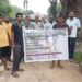 বেহাল রাস্তার কারনে ভোট বয়কটের ডাক ৫ গ্রামের বাসিন্দাদের